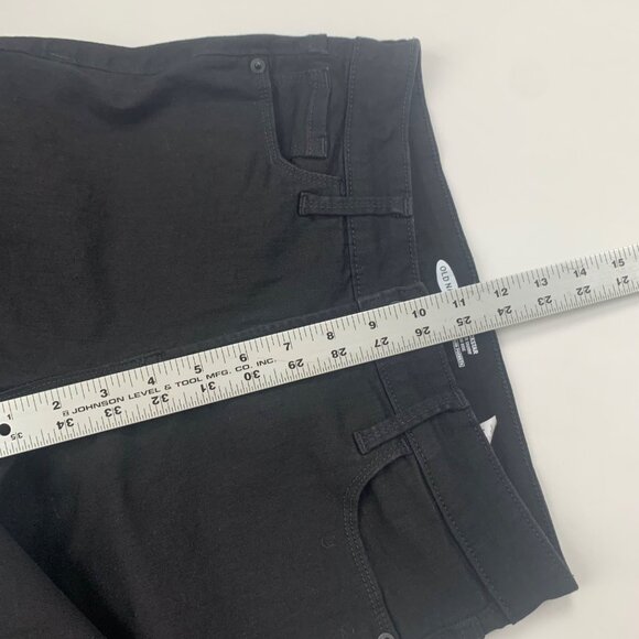 Old Navy Rockstar Super Skinny Jeans Women's Size 6 Black Denim High Rise - Picture 7 of 8